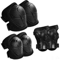 Kids/Youth Knee Pads and Elbow Pads Set with Wrist Guards for 4-16 Years Skateboard Roller Skating Skiing Rollerblading Cycling