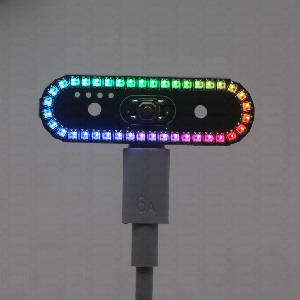 8-Mode Colorful TailLight Model Flow Light Wireless LED Flashing Gradient Breathing Rotating Lamp FOR RC Vehicles Aircraft Drone