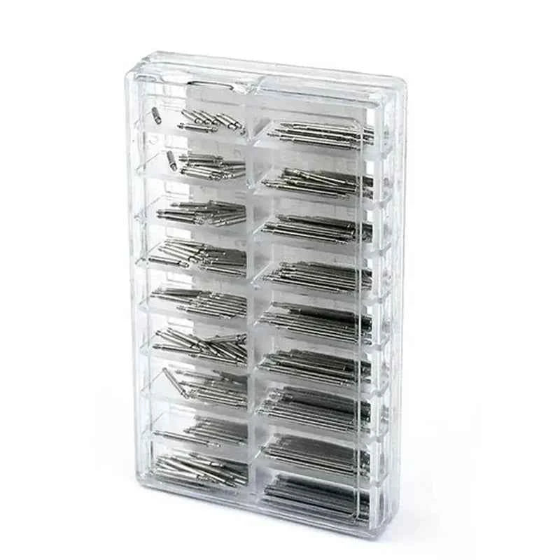 270pcs/set Strainless Steel Spring Bars Dia 1.5mm length8mm - 25mm/ Watchband Strap Belt Watch Repair Tools Pin