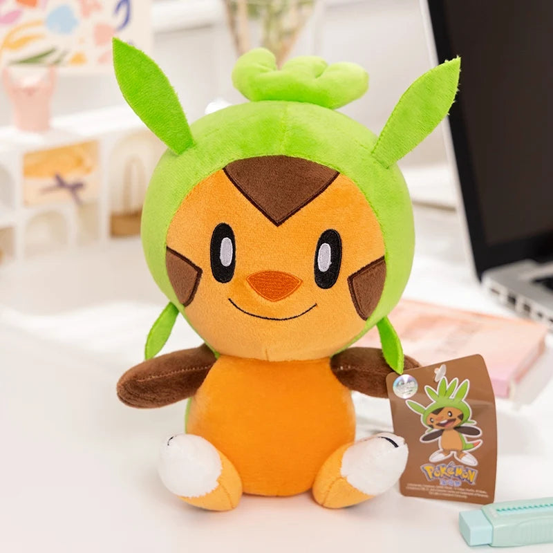 Genuine Pokemon Pikachu Stuffed Doll Cute Cartoon Anime Series Gengar  Eevee Stuffed Doll Kawaii Toys Hobbies Kids Birthday Gift