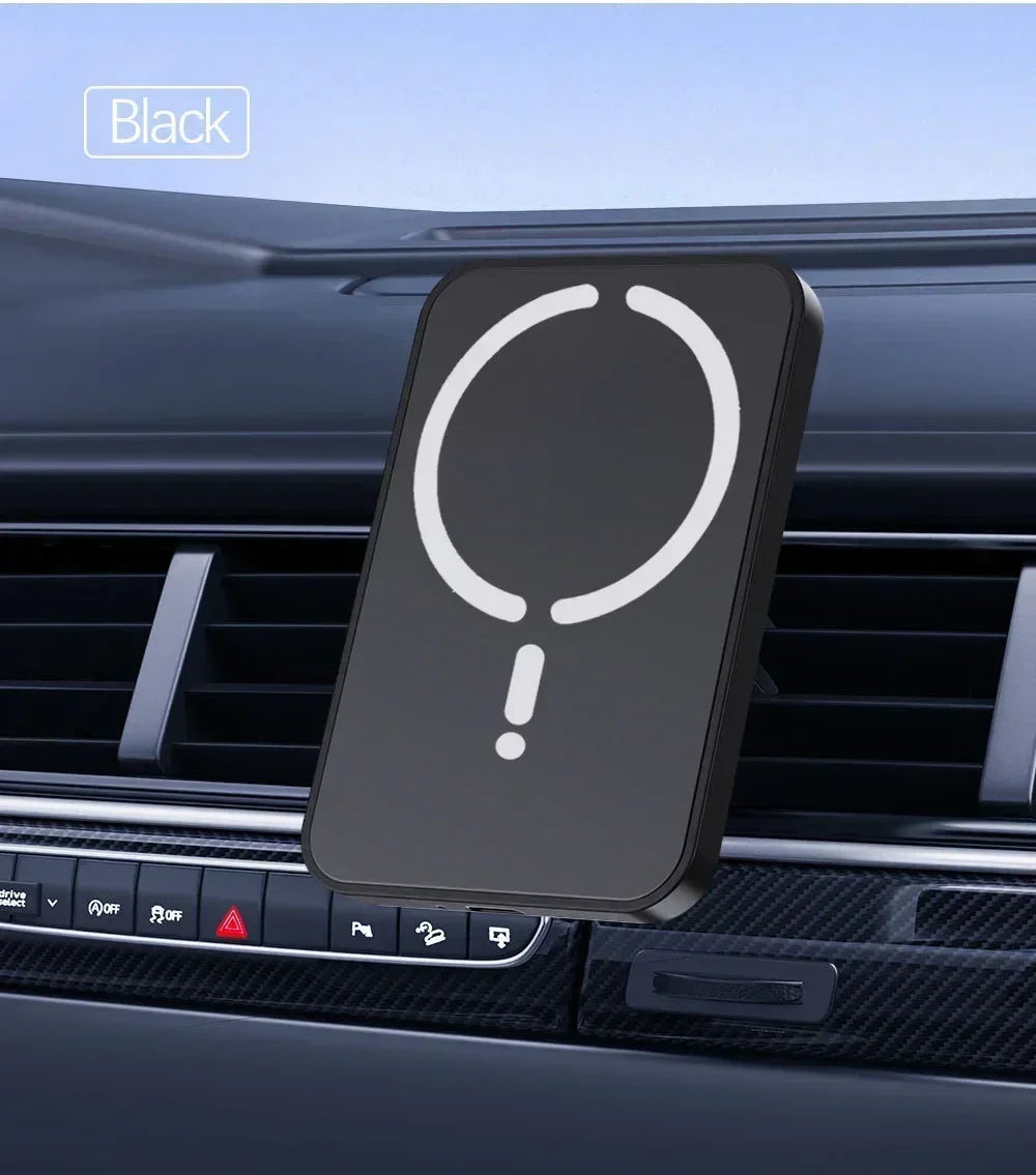 Magnetic Car Wireless Charger Air Vent GPS Phone Holder Stand For Magsafe iPhone 17 16 15 14 13 12 Pro Max Cell Fast Charging