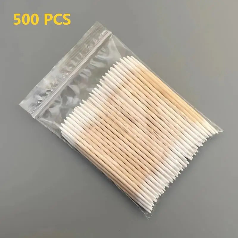 1pcs/3pcs/5pcs Pointed Cotton Swab Tattoo Eyebrow and Eyeliner Correction Cotton Swab for Makeup