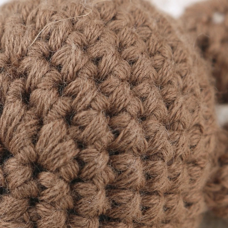 Crochet Animal Baby Pacifier Clip Accessories Handmade Knitted Bunny Teether Beads Newborn Nipple Clip Dummy Soother Holder Toy