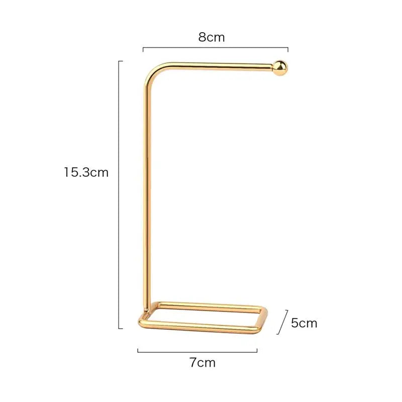 High Quality Jewelry Organizer Shelf Metal Earring Storage Rack DIY Jewelry Organizer Holder Pendants Necklace Display Stand