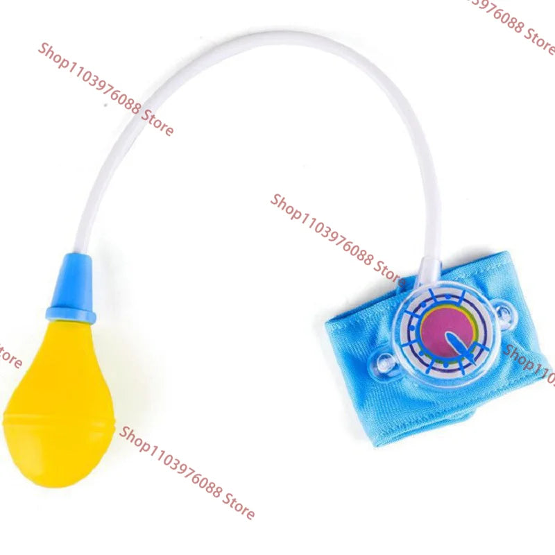 Kids Doctor Play Set - Simulation Blood Pressure Monitor Toy, Pretend Medical Checkup Kit for Children Educational Gift