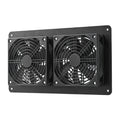 Cooling W Solar Panel Fan Outdoor Solar Exhaust Fan RV W Solar Panel Durability Greenhouses Exterior Laminated Chicken Coops