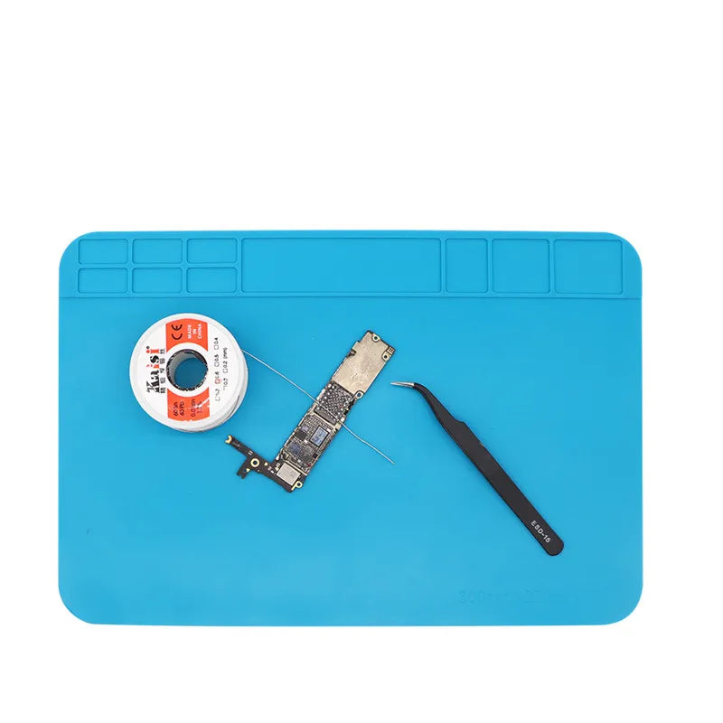ESD Heat Resistant 932℉ Soldering Mat Job Tools Computer Phone Repair Kit Working Repair Pad Heatresistant Maintenance Platform