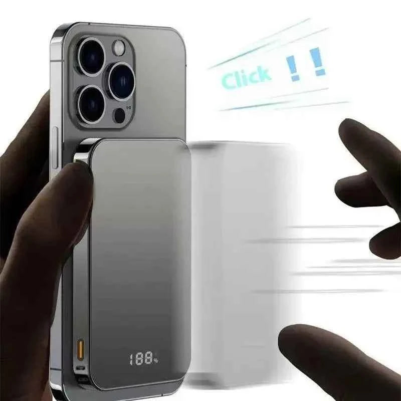 Lenovo Magnetic Power Bank 20000mAh Magnetic Wireless Phone Charger External Battery PowerBanks Fast Charging For iPhone 17