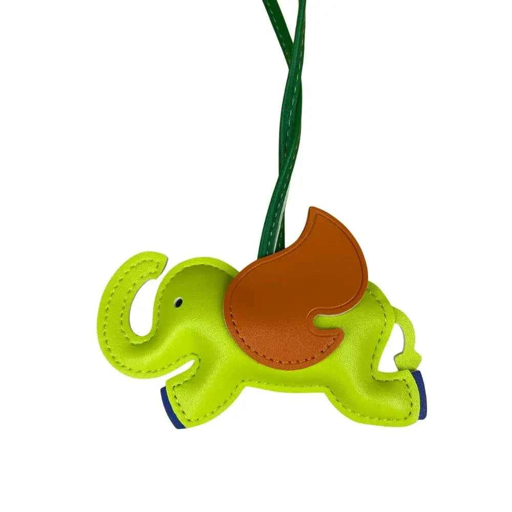 Elephant Bag Charm - Multi-Color Horse Charm Accessory for Purse, Backpack & Keys