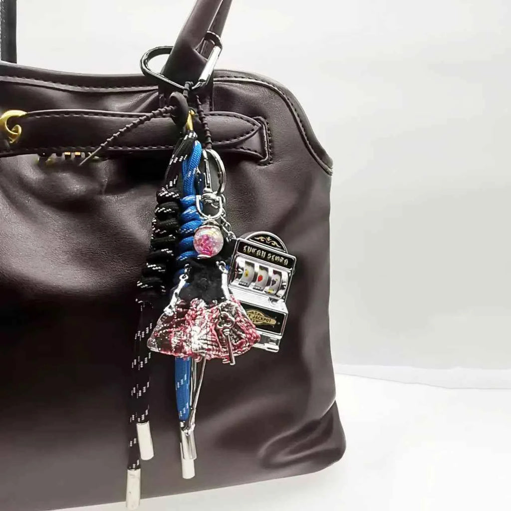 Ita Bag Accessories Bag Charms Black Cat Pendant for birkin Bag Women Handbag Purse Keychain Man Backpack Decoration Chain