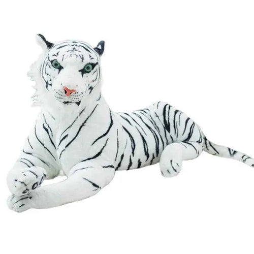 30-120cm Cute White Tigers Plush Toys Simulation Tigers Stuffed Dolls Baby Pillow Plush Kid Toys Gift