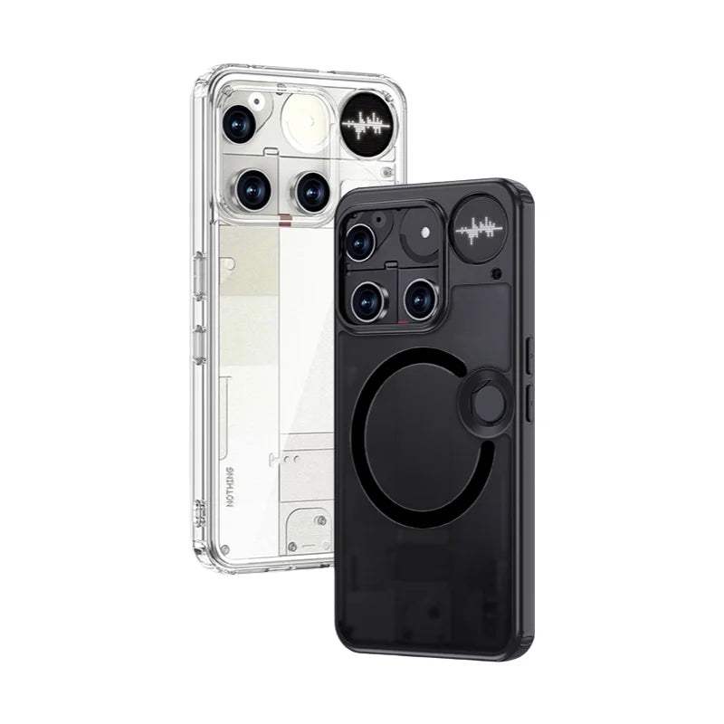 Magnetic Wireless Charging Armor Magsafe Case For Nothing Phone 3 2 1 2 Plus 3a Pro Military Shockproof Back Cover