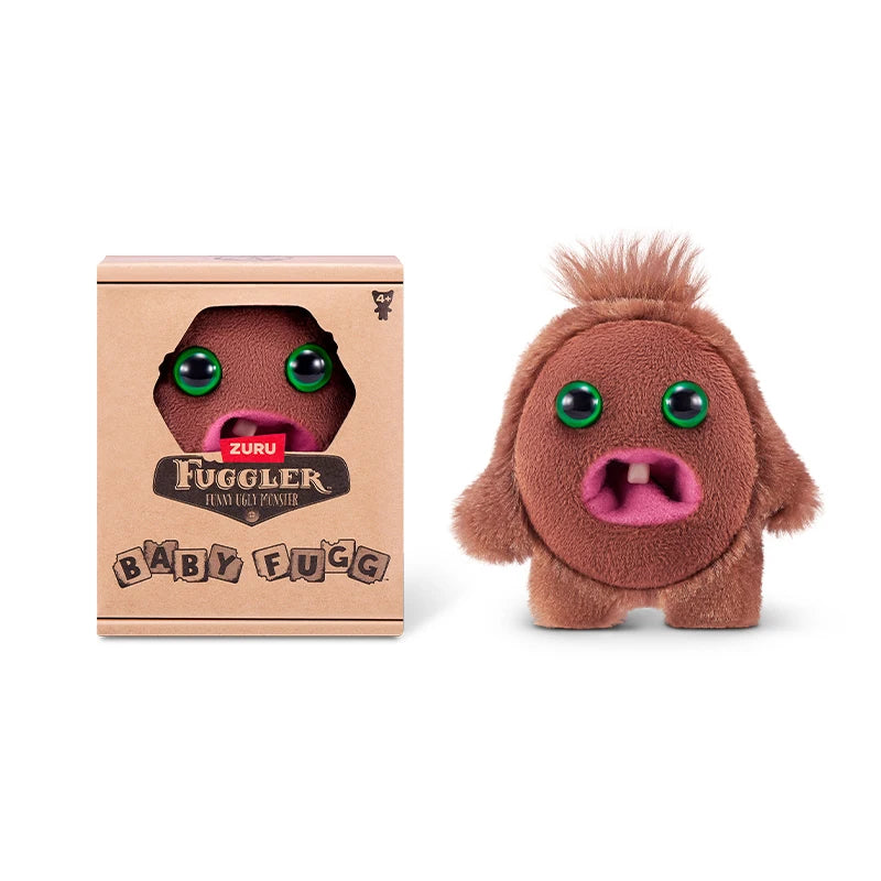Original Fuggler Plush Keychain Ugly Monster Screech Munch Rabid Rabbit Wide Eyed Weirdo Annoyed Alien Stuffed Peluche Toys