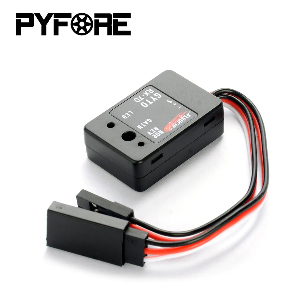 PYFORE Gyroscope Gyro for 1/10 1/12 RC Model Car Drift Racing Touring Vehicle Modification Accessories sensitivity modulation