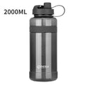 0.7-3L Sports Water Bottle Outdoor Portable Drink Bottle with Handle Drinking Utensils for Man Woman Large Capacity Water Cup