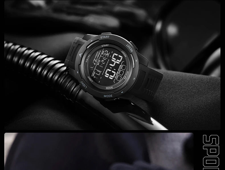 New SMAEL 8105 Watches Camo Strap Military Sport Watch for Men Clock Fashion Digital Wristwatch Waterproof Shockproof Watches