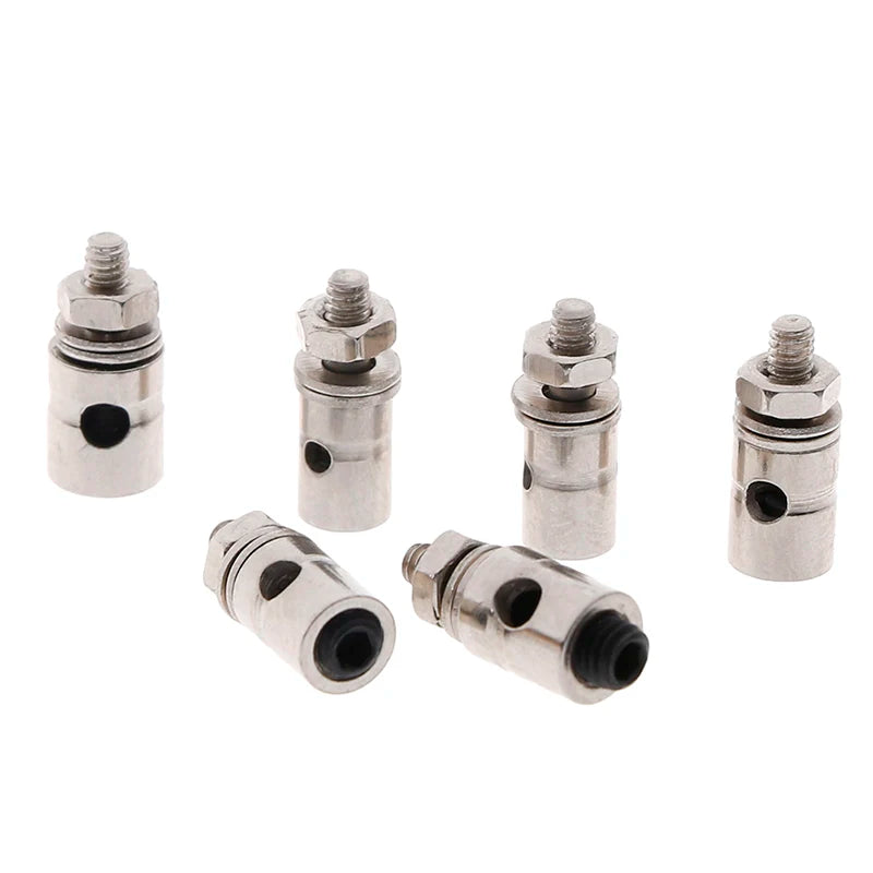 10Pcs RC Airplane Boat Pushrod Linkage Stopper Servo Connectors Adjustable Diameter Helicopter 2.1mm/1.8mm/1.3mm RC Boat