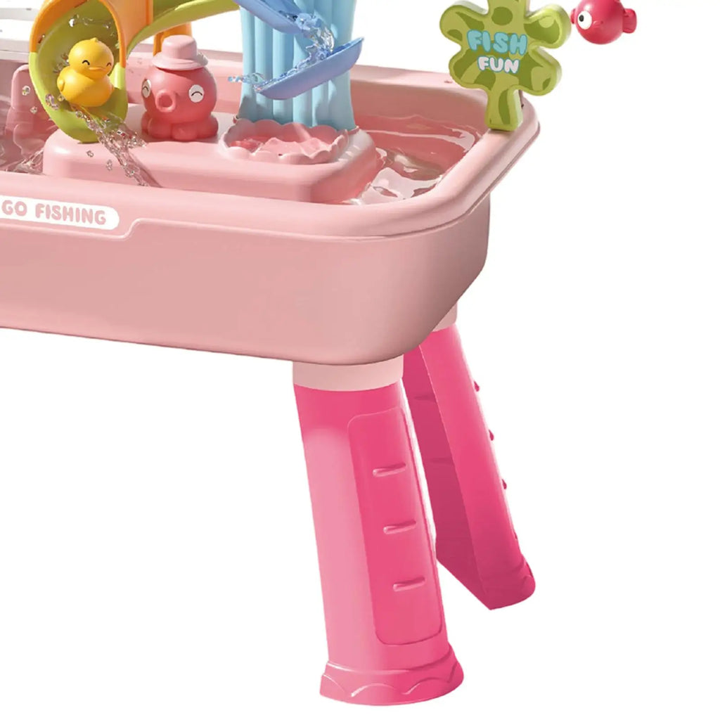 Water Table for Kids Summer Toys Play Sink with Running Water for Boys Girls Preschoolers Backyard Patio Beach Camping Daycare