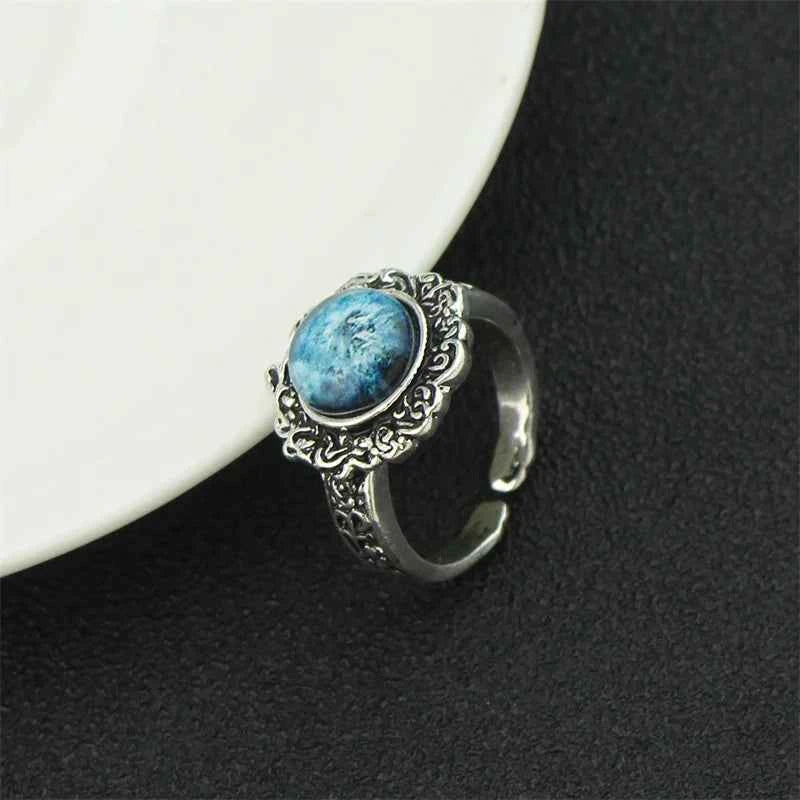 Game Dark Moon Ring Spectral Steed Whistle Ring Melina Summon Torrent Tool Adjustable Finger Rings for Women Men Jewelry