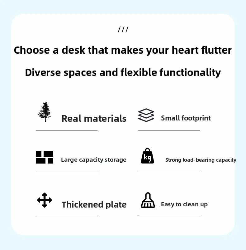 Stable Computer desk desktop desk bookshelf integrated writing desk household small apartment simple hole board desk