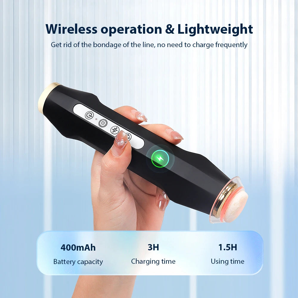 Portable Oxygen Bubble Facial Machine CO2 Bubble Pen Aqua Skin Face Cleansing SPA Beauty Device CO2 Pods Massager