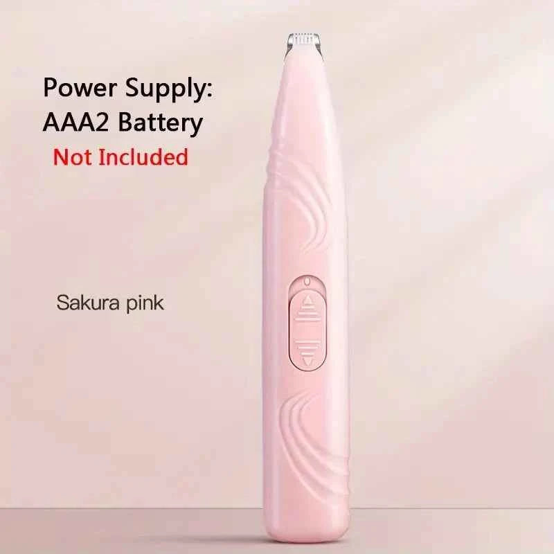 1 non battery pet shaver electric clipper suitable for cats and dogs. It can be used to shave foot hair, buttocks hair, eyes hai