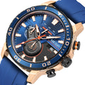MEGIR Men Wristwatch Fashion Casual Quartz Date Watches Luxury Male Clock Chronograph Multifunctional 30M Waterproof Sport