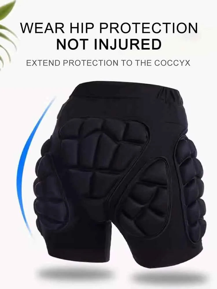 3D Snowboard Butt Pad Guard Winter Skating Protective Hip Pad Snowboarding Impact Shorts Ski Ice Skating Roller Snowboard Gear