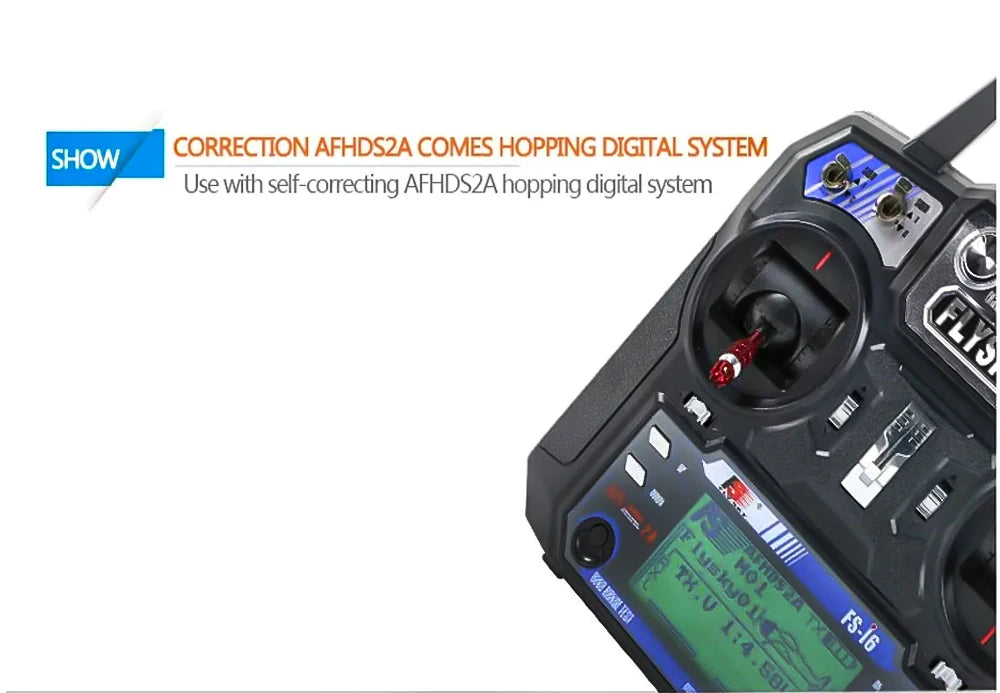 Flysky FS-i6 FS I6 2.4G 6ch RC Transmitter Controller FS-iA6 / FS-iA6B Receiver For RC Helicopter Plane Quadcopter Glider