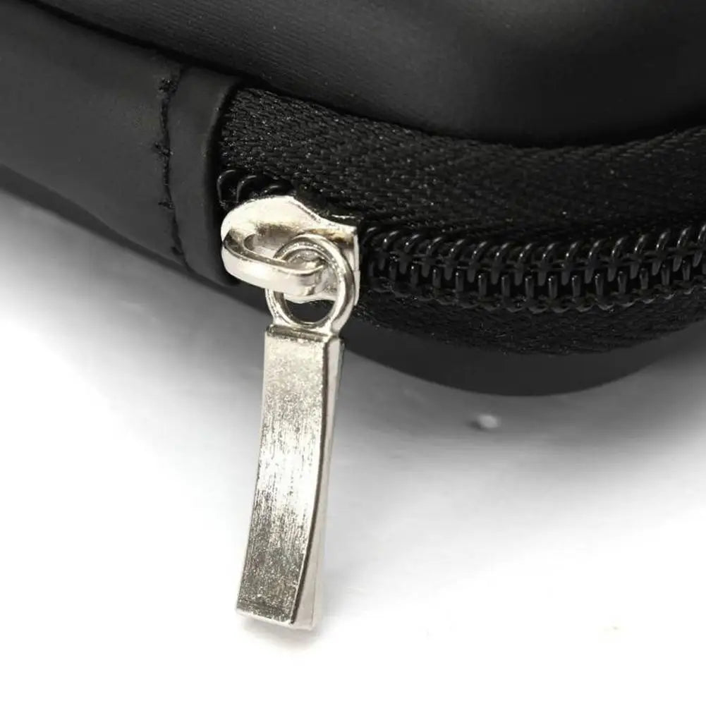2.5 Hard Disk Case Portable HDD Protection Bag for External 2.5 inch Hard Drive/Earphone/U Disk Hard Disk Drive Case Black