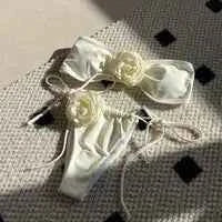 2024 sexy women bikini, brazilian triangle bikini, push-up swimsuit, metal chain beach bikini