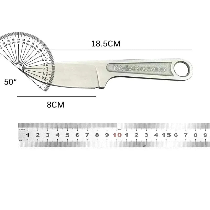 2025 new KB 1119 Straight Knife Wilderness Survival Tactical Tool Portable Outdoor Knife Sheath Multifunctional Stainless