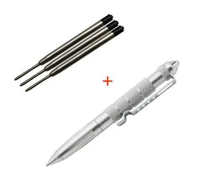 1/3/4Pcs ZK20 Dropshiping Defence Tactical Pen High Quality Aluminum Portable Self Defense Pen steel Glass Breaker Survival Kit