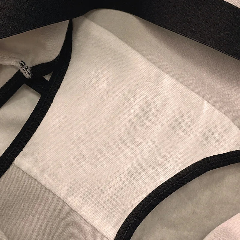 3Pcs/set Cotton Soft Breathbale Lingerie Black White Gray Daily Wear Underwear Women Panties Ladies and Girls Briefs M-XL
