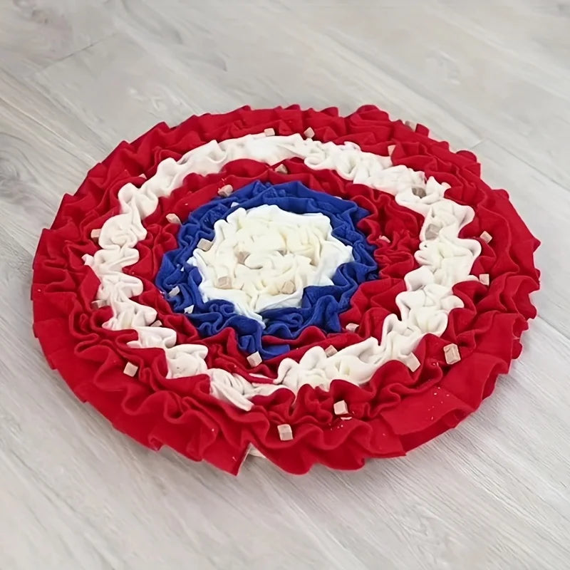Dog Snuffle Mat for Dogs  Reduces Boredom & Anxiety Slow Eating & Smell Training Dog Brain Stimulating Toys  Small Dog Bed
