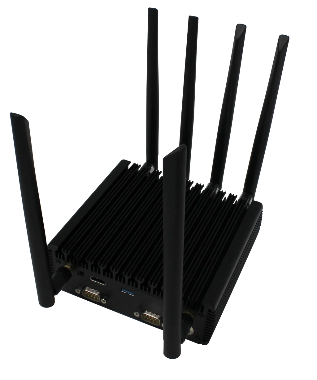 5G Industrial Mini PC, Intel Celeron N5100,16GB+512GB SSD, WiFi 5, BT 4.0, Gigabit Ethernet, Windows 10 Pro, Fanless