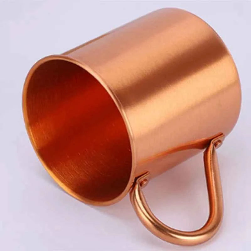 A91P Sports Products Straight Cup Handle Cocktail Cup Pure Copper Mug