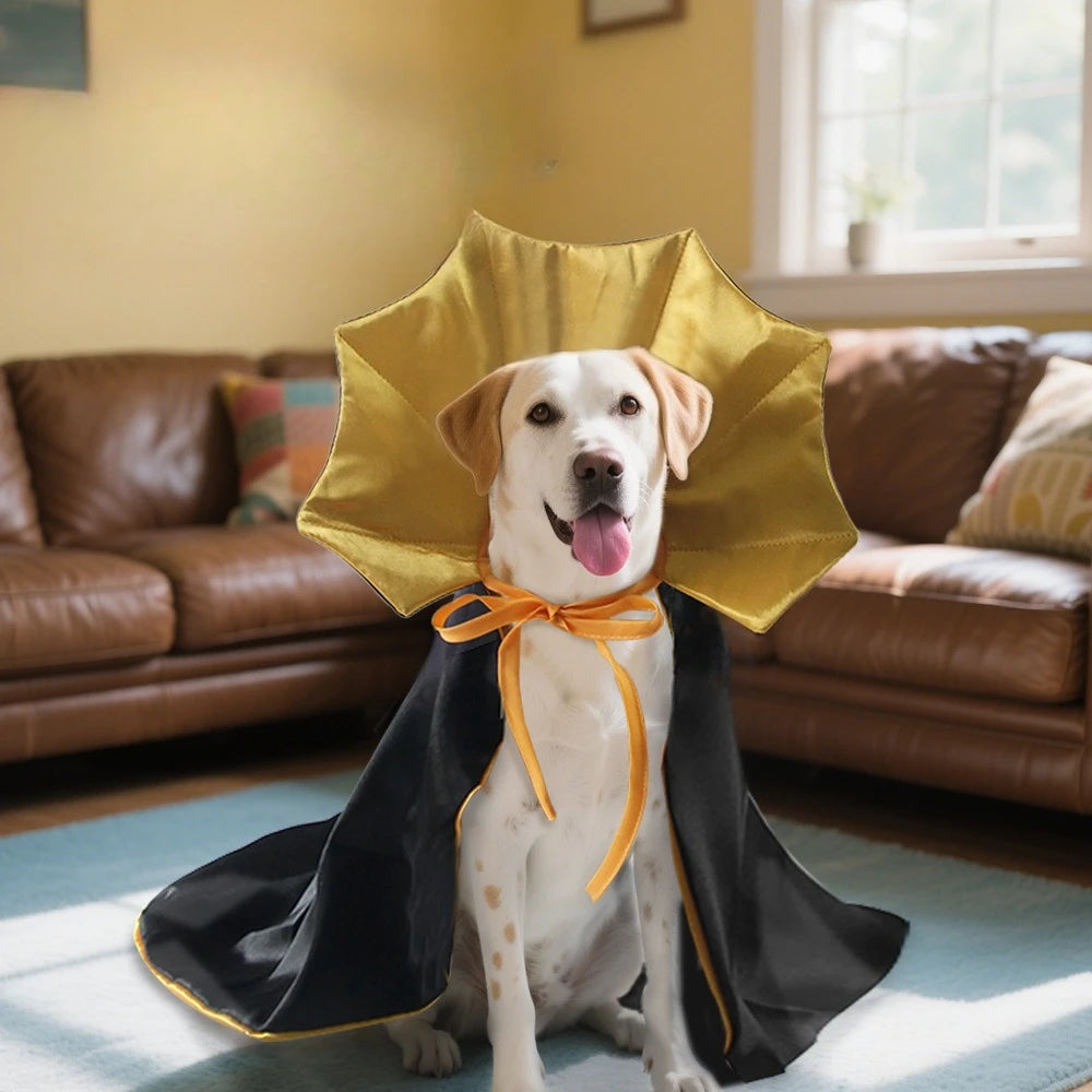 Dog And Cat Vampire Cloak Costume For Halloween