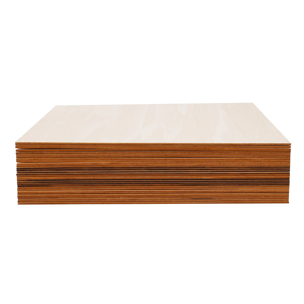 30Pcs Basswood Sheets 3mm Thick, 30x30cm/40x40cm Board for Wood DIY Home Decor, Square Blank Wooden Plywood Panels for Engraving
