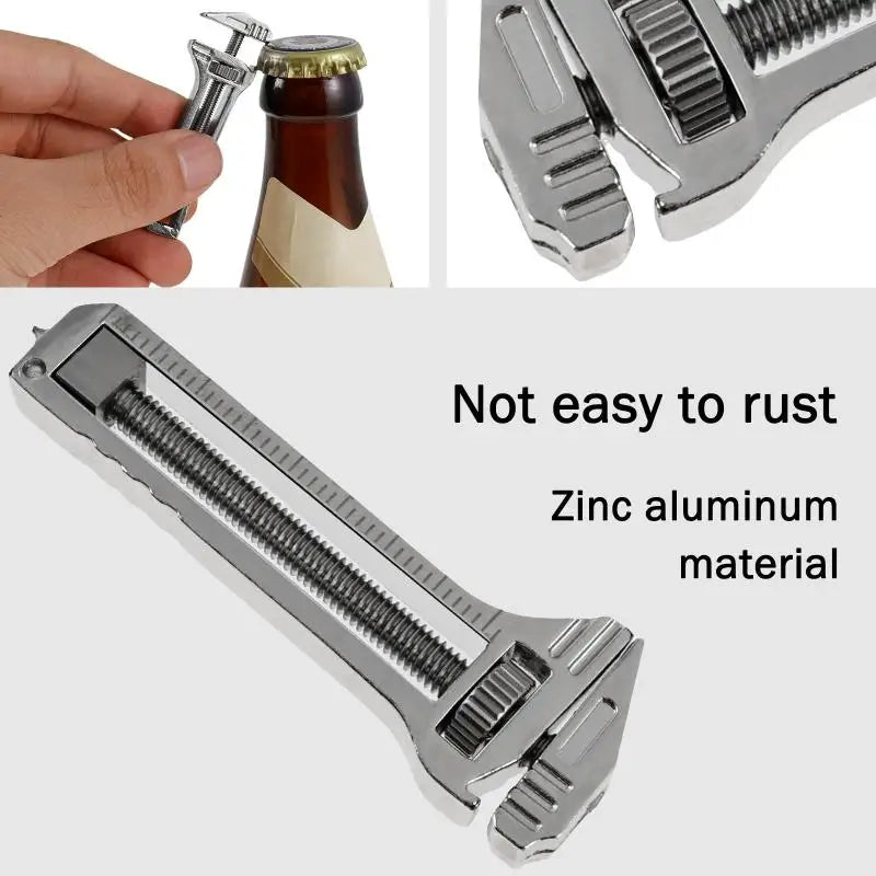 Advanced Outdoor Small Tools: Portable Mini Wrench & Multitool; Lightweight Titanium Alloy Mini Wrench and Multitool