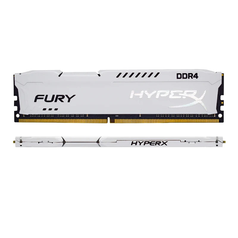 HyperX Fury Memory RAM DDR4 4GB 8GB 16GB 3600MHz 3200MHz 2666MHz 2400MHz 2133MHz Desktop Memory DIMM PC4-25600 21300 1.2V 288Pin