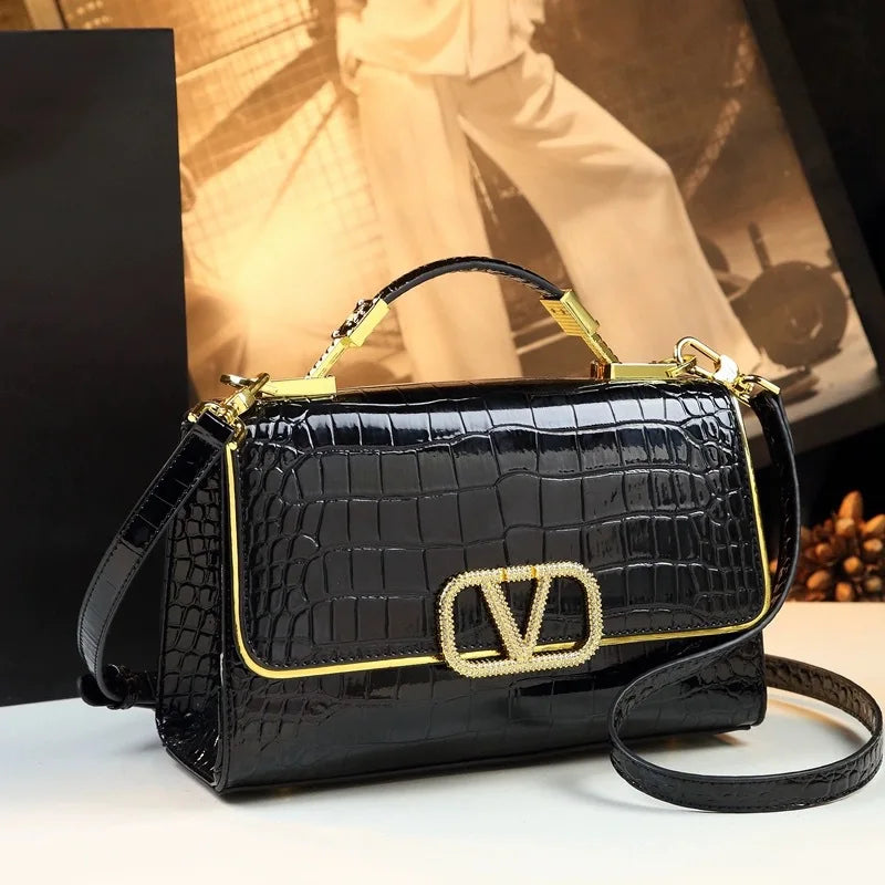 Classic Casual Solid Color Diaper Bags For Ladies Parisian Luxury Tote Bag High-End Crossbody Bag Elegant Fashion Messenger Bag