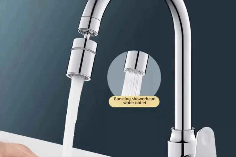 360° Rotary Kitchen Faucet Spray Head Filter washbasin Splash proof Adapter 2 Mode adjustable Kitchen Sink Faucet Aerator
