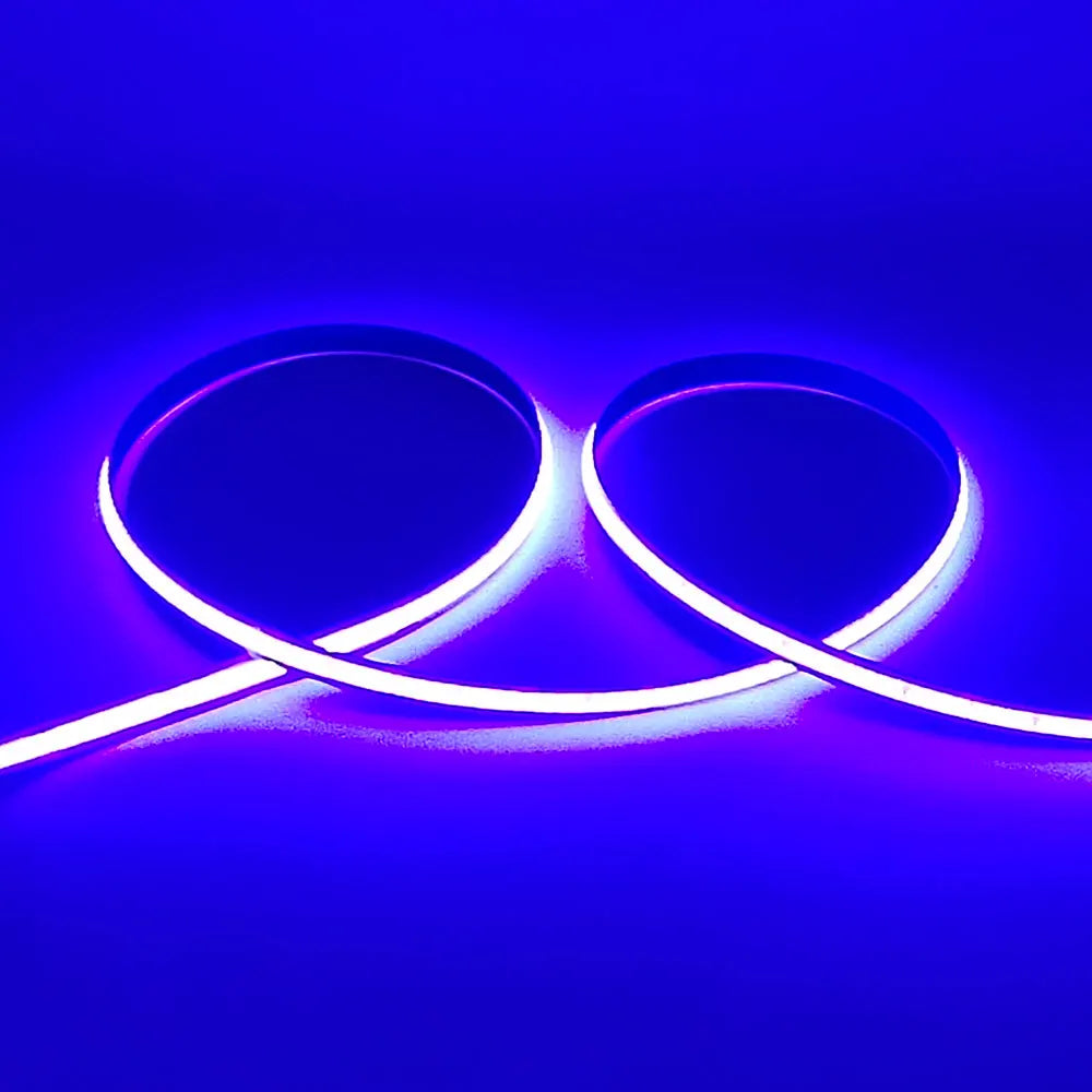 COB Led Strip Lights 12V 24V 320LEDs/m Flexible FOB LED Tape Warm Natural White Red Blue Green Yellow Pink Purple Lighting Decor