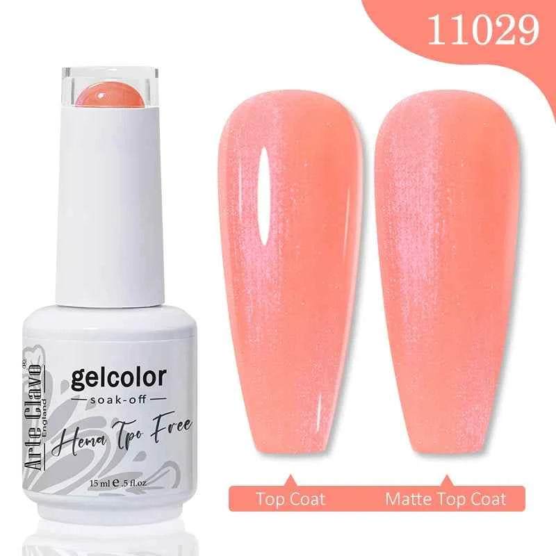 Arte Clavo TPO HEMA FREE Top Quality Discount Price 131 Colors Nail Gel Polish New Formula Nail Gel 15ml Bottle UV Gel Varnish