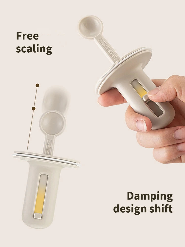 1/3 pcs Glass Seasoning Bottle With Telescopic Spoon Household Kitchen Salt Storage Box Leak Proof and Moisture-proof