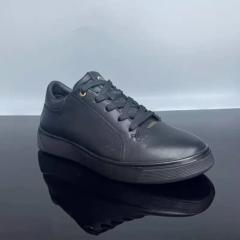 Skateboard Mens Shoes Genuine Leather Sneakers Casual Fashion Outdoor Running Sports Hiking Designer Luxury Mens Shoes