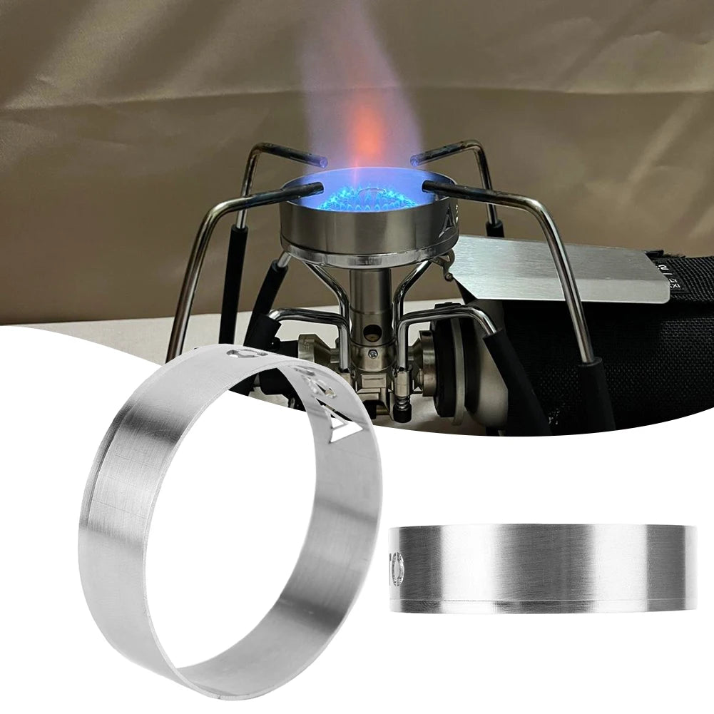 Gather Fire Windshield Gas Stove Burner Cover Windproof Spider Stove Support Wok Ring for Soto 310 Stove Camping Accessories