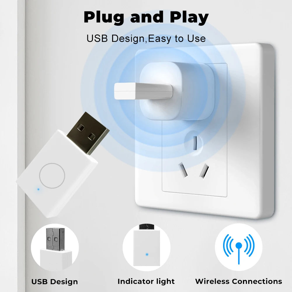 Mini ZigBee 3.0 Signal Repeater USB Signal Amplifier Extender for Tuya Smart Life Gateway Smart Home Devices Automation