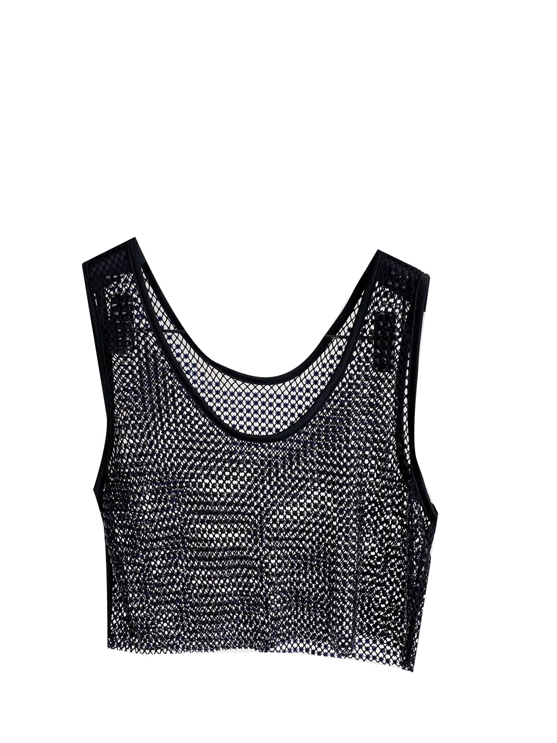 Ele Svel Women's Vest Summer Me Hollow Heavy Embroidery ort Design Street Sexy Top Faion Commute Sle Slim Fit